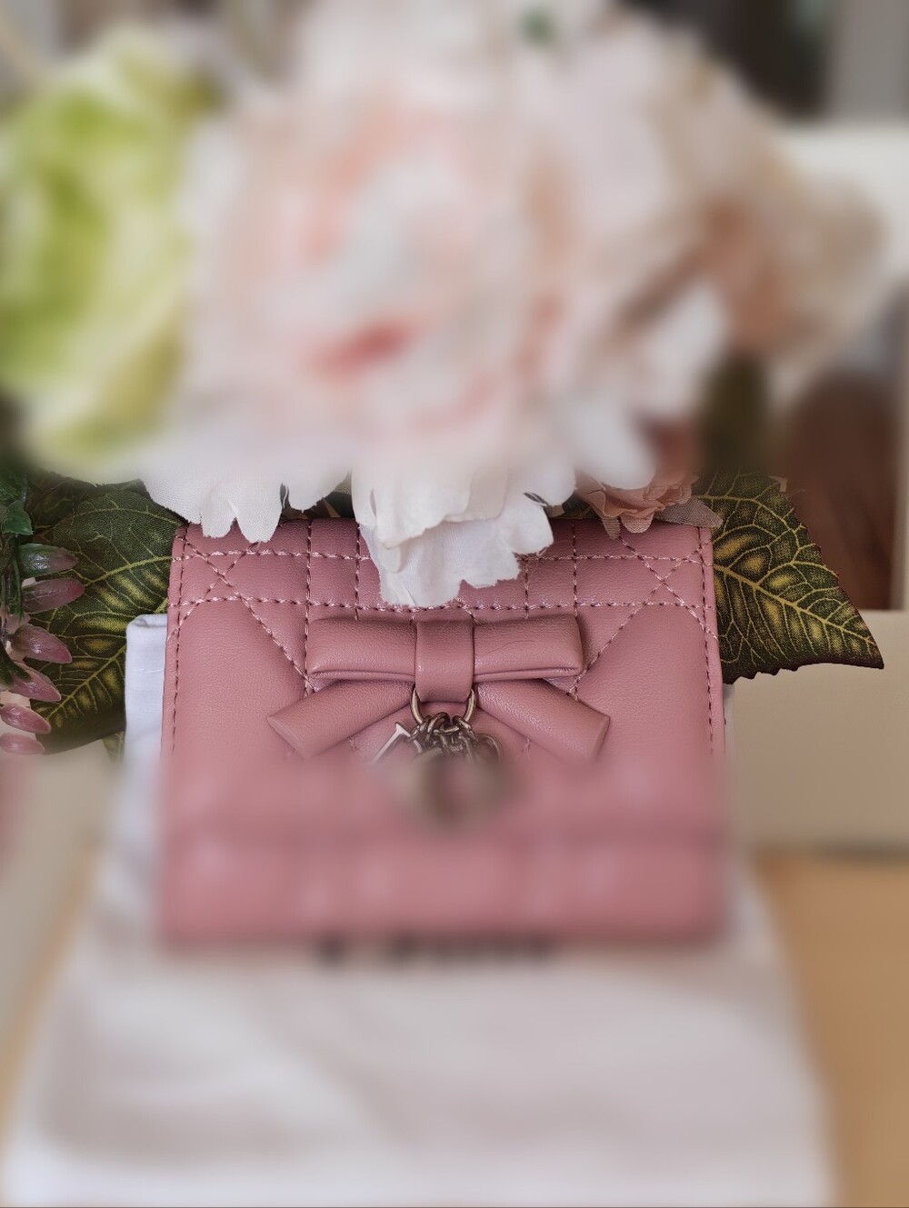 Lambskin Pink wallet